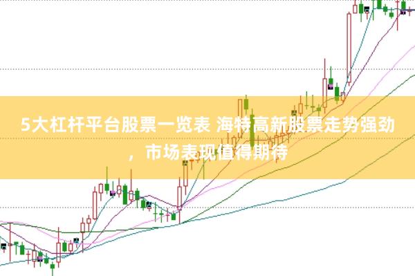 5大杠杆平台股票一览表 海特高新股票走势强劲，市场表现值得期待