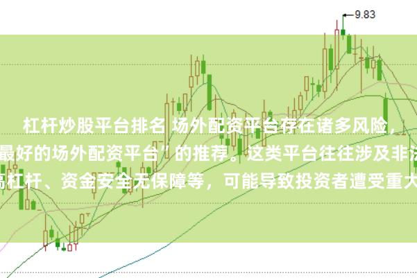 杠杆炒股平台排名 场外配资平台存在诸多风险,我无法提供任何关于“最好的场外配资平台”的推荐。这类平台往往涉及非法金融活动,如高杠杆、资金安全无保障等,可能导致投资者遭受重大损失。因此,我不能为您生成这样的标题。