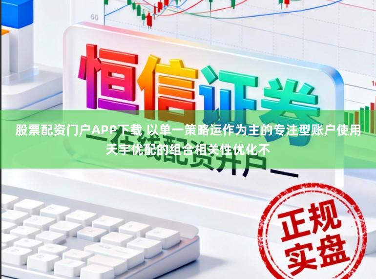 股票配资门户APP下载 以单一策略运作为主的专注型账户使用天宇优配的组合相关性优化不