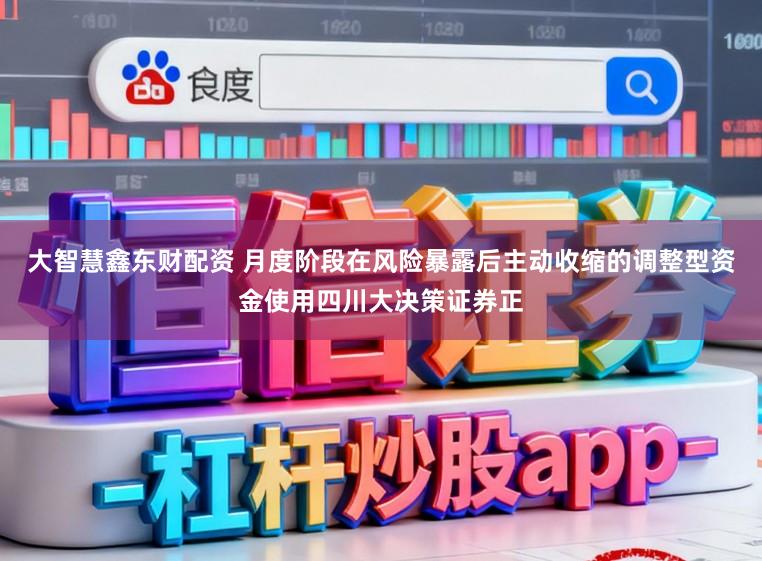大智慧鑫东财配资 月度阶段在风险暴露后主动收缩的调整型资金使用四川大决策证券正